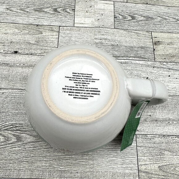 Brand NWT 2024 Ceramic Pokemon Christmas Sleigh Bell Bistro 24 OZ Coffee Mug - Picture 9 of 9